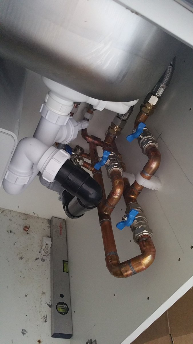 HiProHeating's tweet image. Nice tight pipework for a water softner unit in Gainsborough