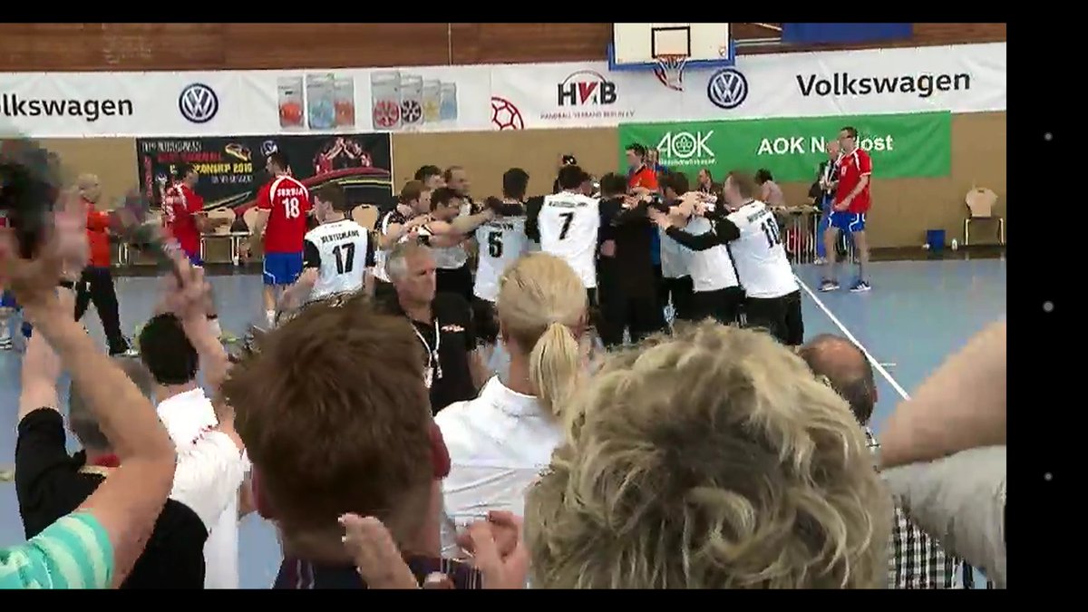 #Germany #Deaf #Handball won #Bronze medals against #Serbia with 20:18 @dgs_deafboys @DG_SV @Handball_de @DHB_Teams