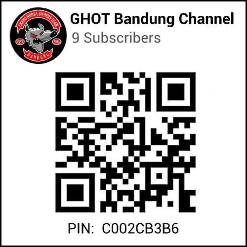 Selain Blog, FP dan IG. Kami juga punya BBM Channel lho? Tapi jgn bilang siapa2 ya? Ini rahasia, ssstt...