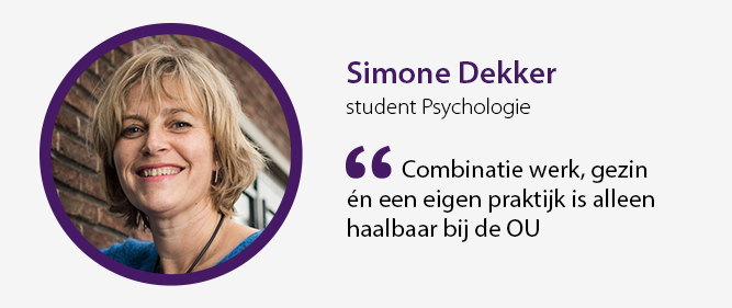 OU_Nederland's tweet photo. Lees wat #studeren Simone Dekker heeft gegeven https://t.co/UCjXXVedqD #psychologie https://t.co/Iu9lncURhE