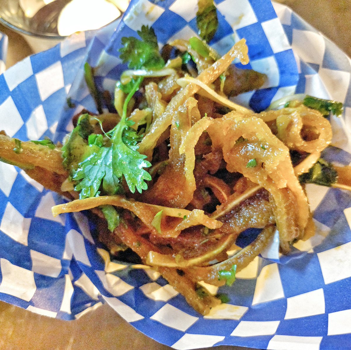 Buffalo Pig Ears at Chinched Bistro in St. John's, Newfoundland and Labrador