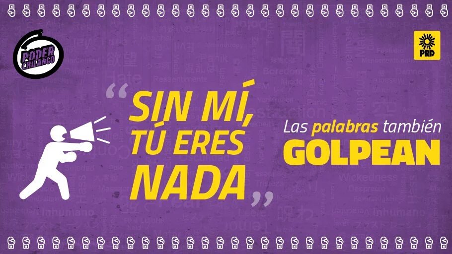 lbarbarubio's tweet image. La violencia no tiene que ser física para existir. Vamos a detenerla con #PoderChilango y #PoderIgualdad