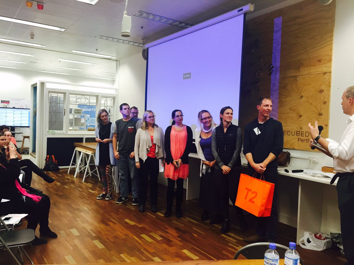 tamrynbarker's tweet photo. Congratulations co-winner Reel Feel #mindhack2016 @space3ed https://t.co/vEYiGxXsDz