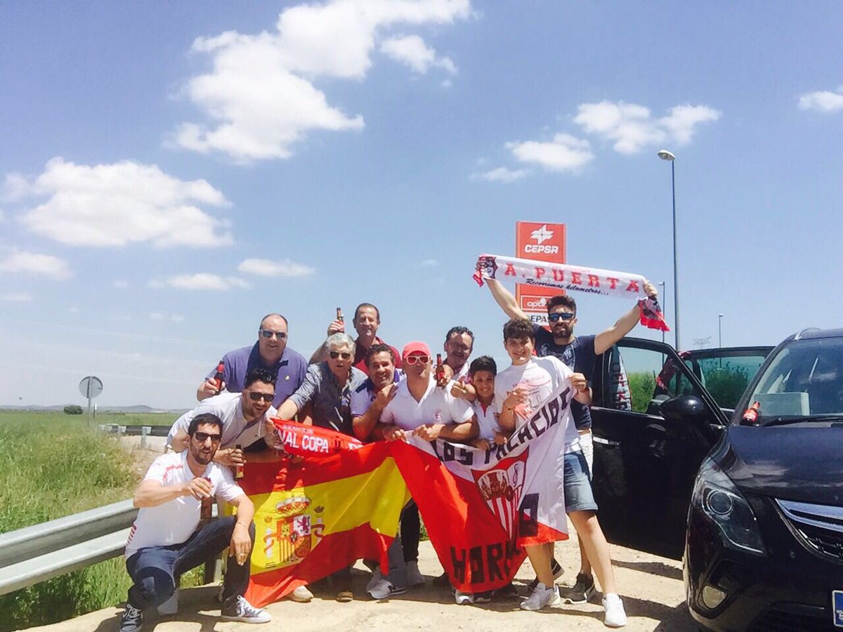 #VamosMiSevilla destino Madrid