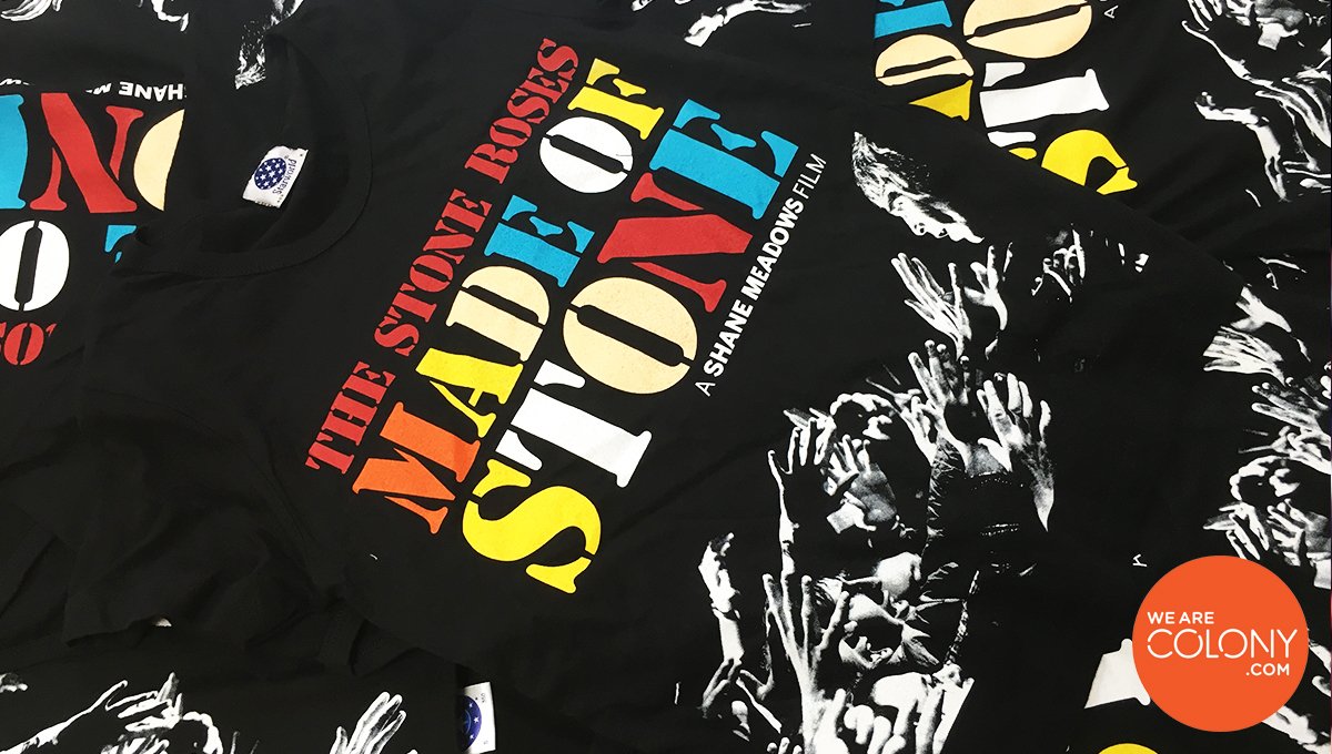 WeAreColony's tweet image. Already entered our @thestoneroses gig comp? For a chance to win a t-shirt too RT NOW! bit.ly/1T4gLXa