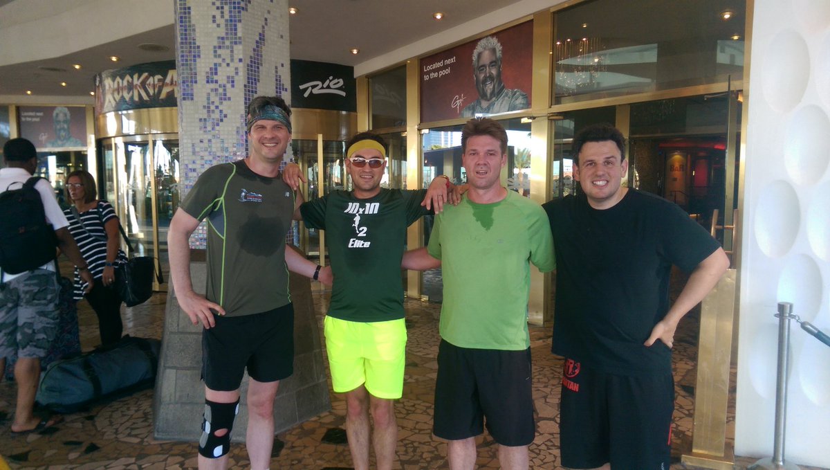 shrinerp's tweet image. #eis16 #cmc16 #ConvCon morning run with other warriors