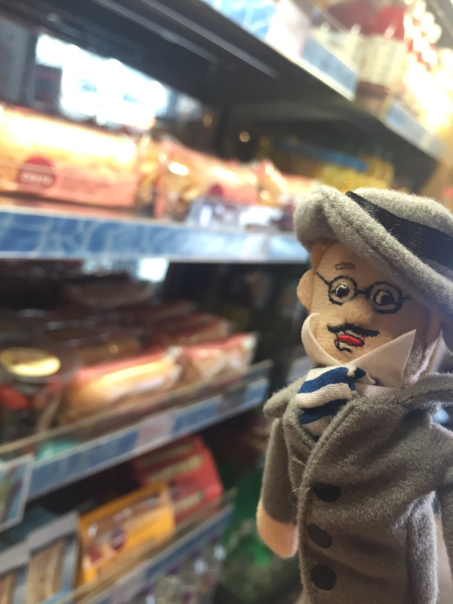 JoyceInAPlace's tweet photo. James Joyce mulls over his options at the local Costa https://t.co/FEDZBqlrsq