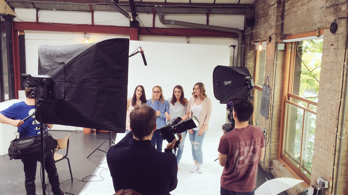 Great shoot today with some lovely @ChannelMum vloggers for @LDiamondAuthor @panmacmillan! #SecretsOfHappiness