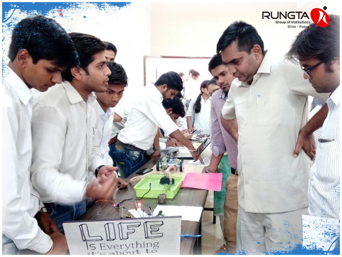 #ProjectExhibition was organised by B.E 8th Semester students at #RungtaGroupOfInstitutions on 18th May 2016.