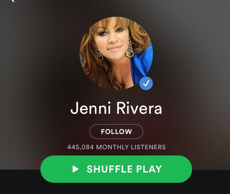 TheWanteddiva01's tweet photo. Crea tu propia lista de canciones favoritas de @jennirivera en "Spotify"#JenniRiveraLegado #JRL4 #JenniRiveraLegado4 https://t.co/NdrVoEJjCB
