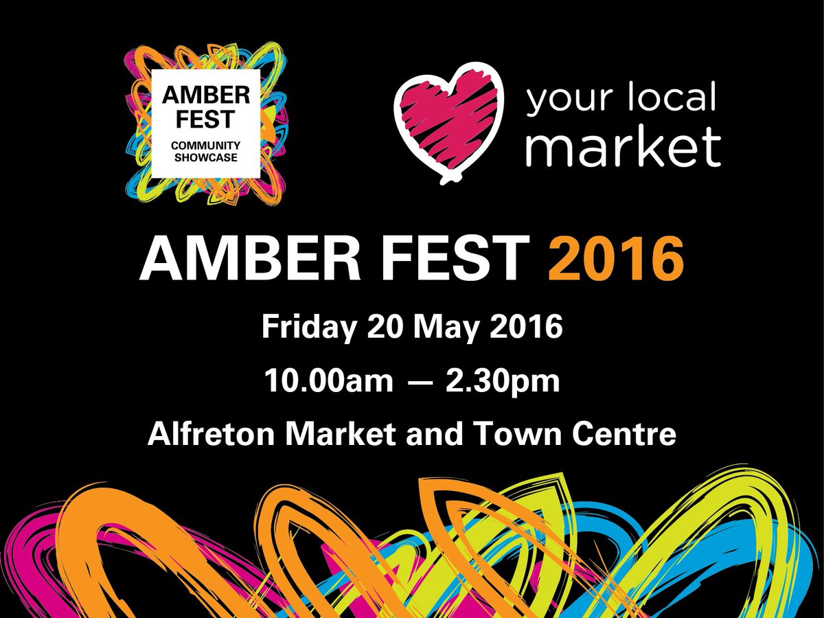 Come and enjoy #AmberFest at #Alfreton and discover more about the #AmberValley.  bit.ly/AmberFest2016