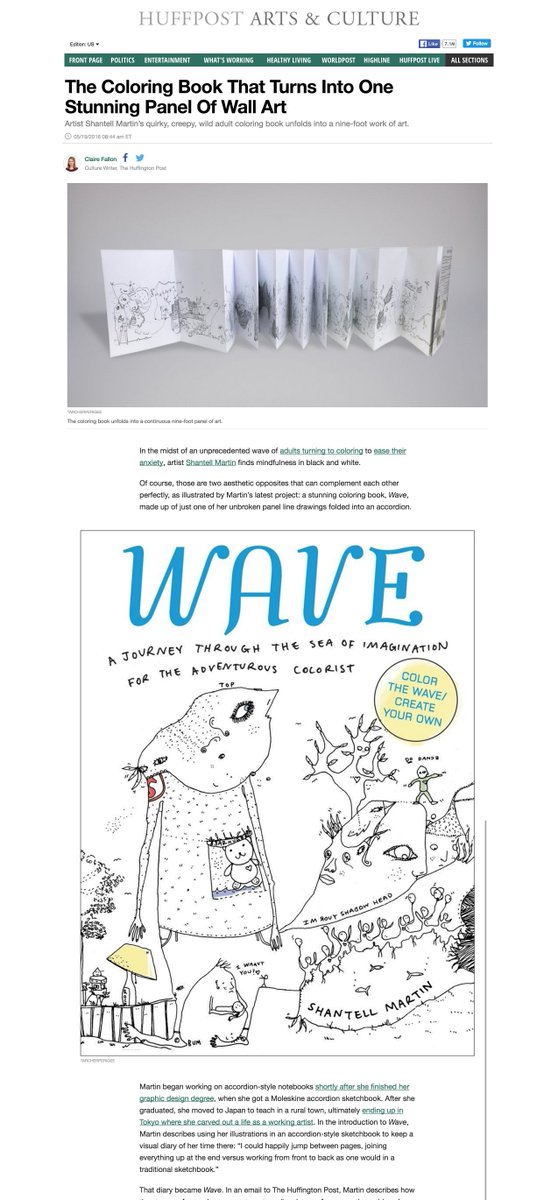 shantell_martin's tweet photo. #WaveBook is officially out!. Come find me this Sunday @CapeCowlComics in Oakland!! 2-4pm https://t.co/fYl5RkiSWu https://t.co/oJB5fNNQK0