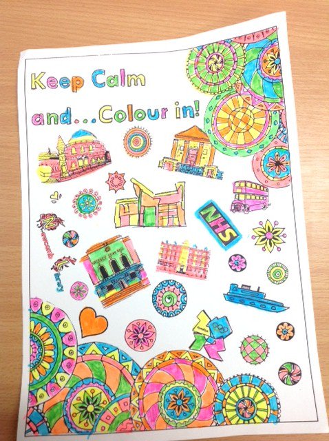 NewcombLibrary's tweet photo. Download your #keepcalm sheet►https://t.co/w8t1D8kRoq #KAW2016 @NHSE_Wellbeing #KAW2016 #MHAW16 Here's our efforts!☺ https://t.co/AojBfphcFU
