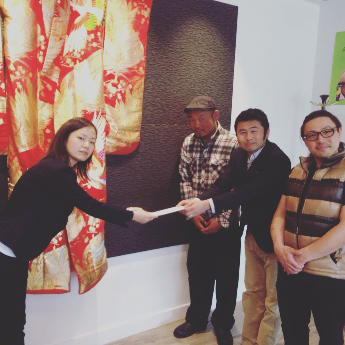 SakeGamiCorp's tweet photo. Thanks to all who helped support those affected by the Kumamoto Earthquakes @HapaCalgary #kumamotooyster  #sake https://t.co/P2yCdqgwW0