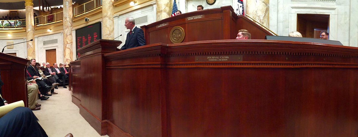 From the House floor.