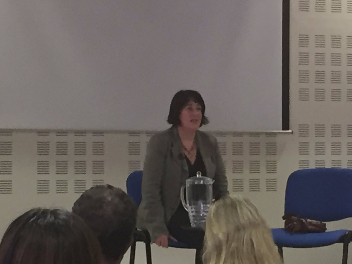 SarahDavisGoff's tweet photo. @Joannechocolat kicking ass at #Wordcon right now https://t.co/5qt7Kb5kgU