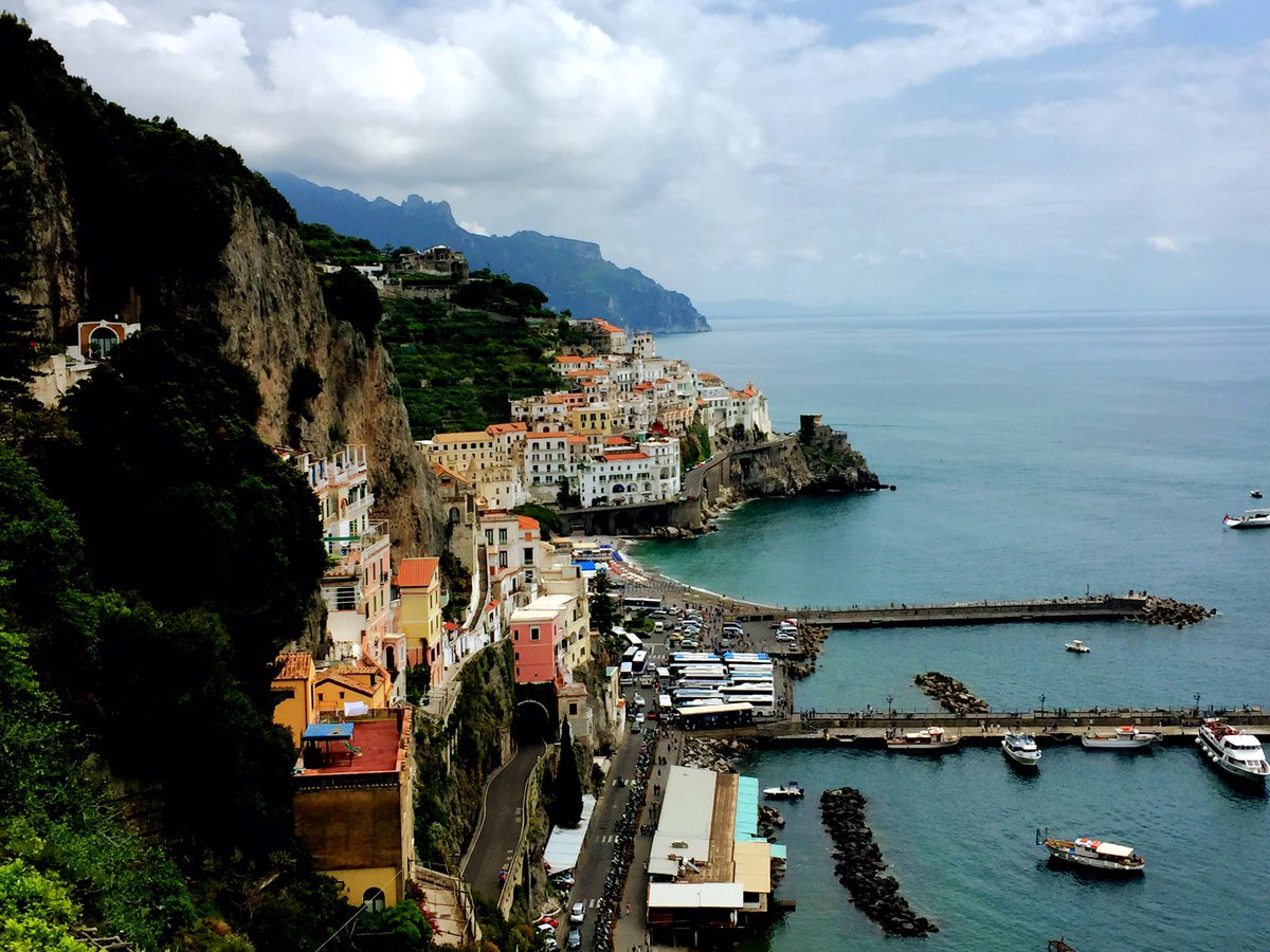 Cosmoexperience's tweet image. Buonjourno from the Amalfi Coast