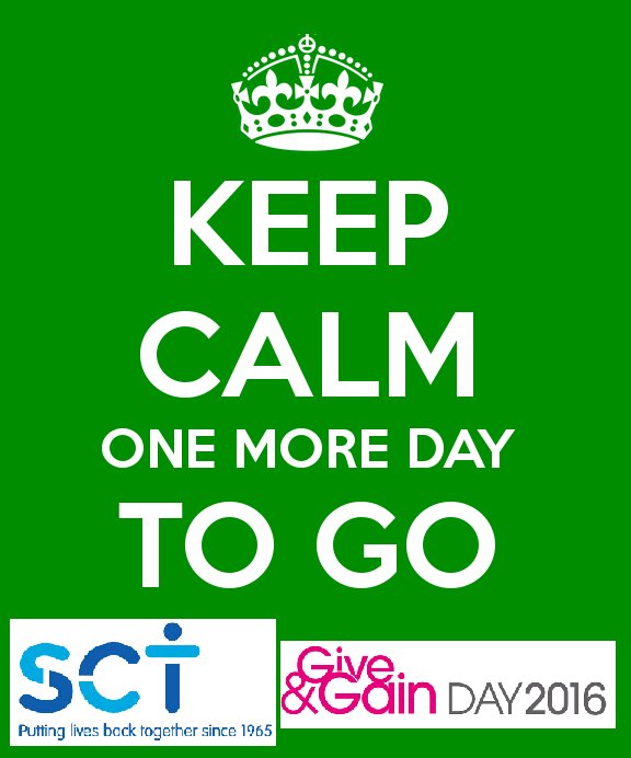 Carmichael_UK's tweet photo. One more day before CarmichaeUK is taking part in the #giveandgain Charity Shop Challenge for @recoverypathway ! https://t.co/Hcil8qazze