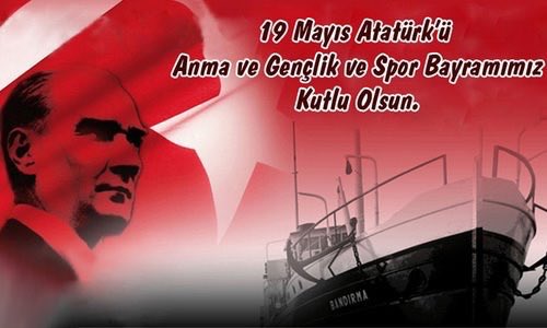 BandirmaTog's tweet photo. Her şey 19 Mayıs 1919 da Bandırma vapuru ile başladı. 
Biz gençlere ait. 
#19mayis 
#19mayısgenclikvesporbayrami https://t.co/ropzZ7O4cg