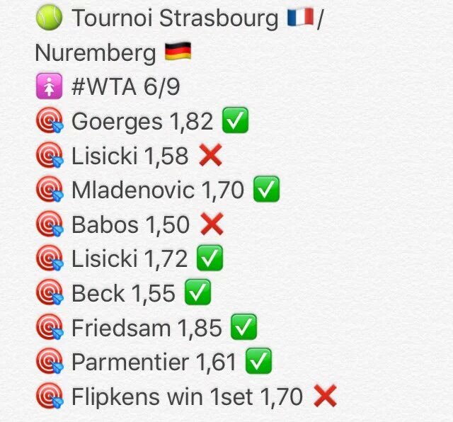 Bilan tennis de la semaine.

N'oubliez pas, c'est sur <a href="/DTTENNIS2016/">Derrick Tips Tennis</a> que sa se passe 😉

#ParionsSport