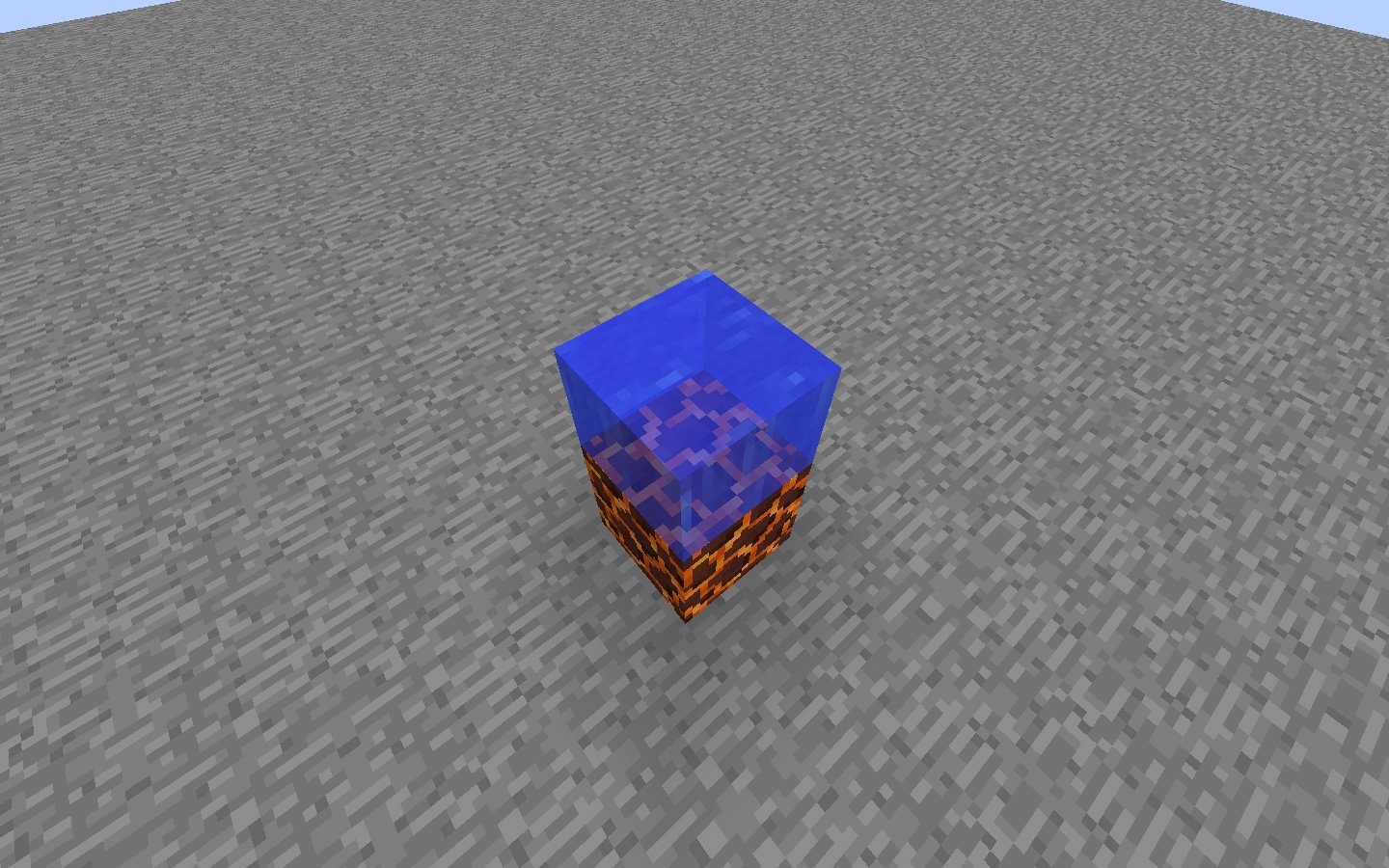 Saziumr また マグマブロックの上に水源ブロックがあると しばらく後 水が蒸発し 消滅します T Co Rsae3yao0x Twitter