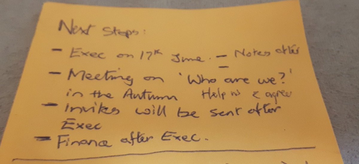 welchdav's tweet photo. Here's what I just said about our next steps as exec. I case you need to know! Feedback by 17th June b4 exec #dyo16 https://t.co/SfgPmQdfmY