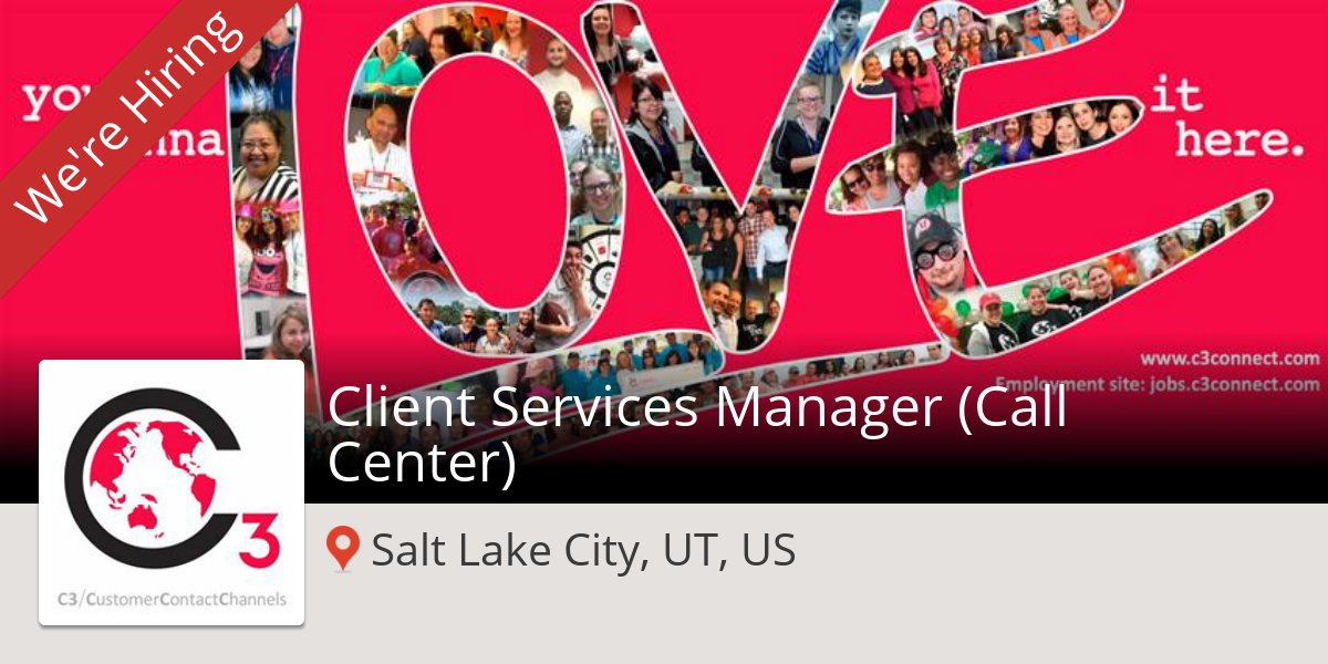 miltonolpam's tweet photo. #C3: #Client #Services Manager (Call Center) (#SaltLakeCityUTUS) #oferta https://t.co/FMo5s561hD https://t.co/qak85lf3zj