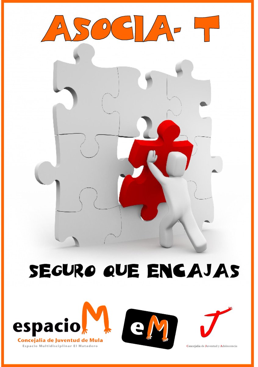 SI FORMAS PARTE DE ALGUNA ASOCIACION O COLECTIVO JUVENIL, TE ESPERAMOS EN ESPACIO M.