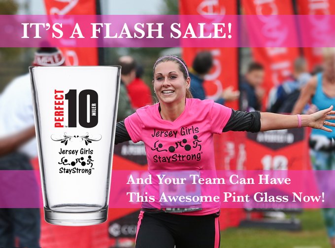 Perfect10Miler's tweet image. Hey Teams, have 30+ registered under your team by 5/20 for a co-branded pint glass! bit.ly/1DnFejx