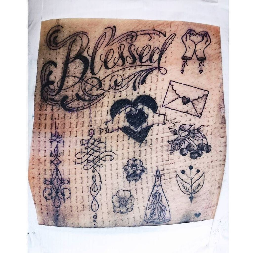 Rrrrremy's tweet photo. 🐷🐷 Some more piggy from this week 🌿🌸🌿 #tattoo #tattooapprentice #typography #lettering #script #loveletter #blackcu… https://t.co/B7F6wxDNg4