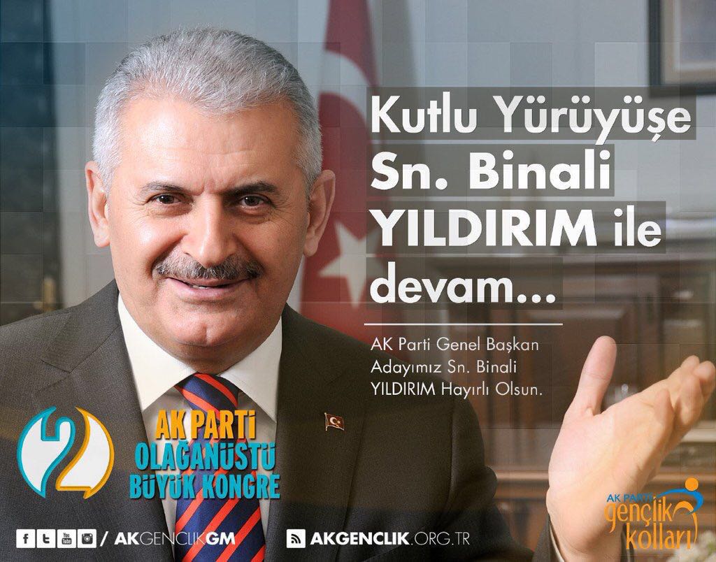 Genel Başkan adayımız Sn. <a href="/BA_Yildirim/">Binali Yıldırım İletişim Ofisi</a>  ile "Kutlu yürüyüşe" devam ediyoruz.
Rabbim hayırlara vesile eylesin