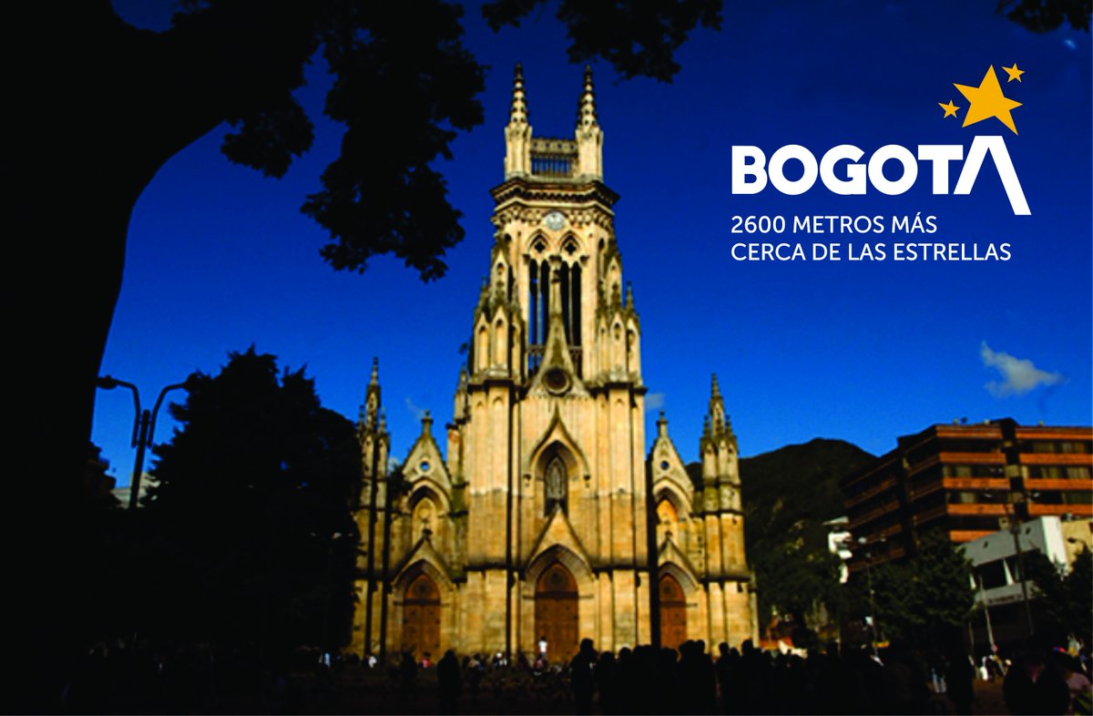 visitbogotaco's tweet photo. Iglesia Lourdes un encanto arquitectónico que encontramos a 2.600 metros más cerca de las estrellas #BogotáMásCerca. https://t.co/3vXi9X6HZB