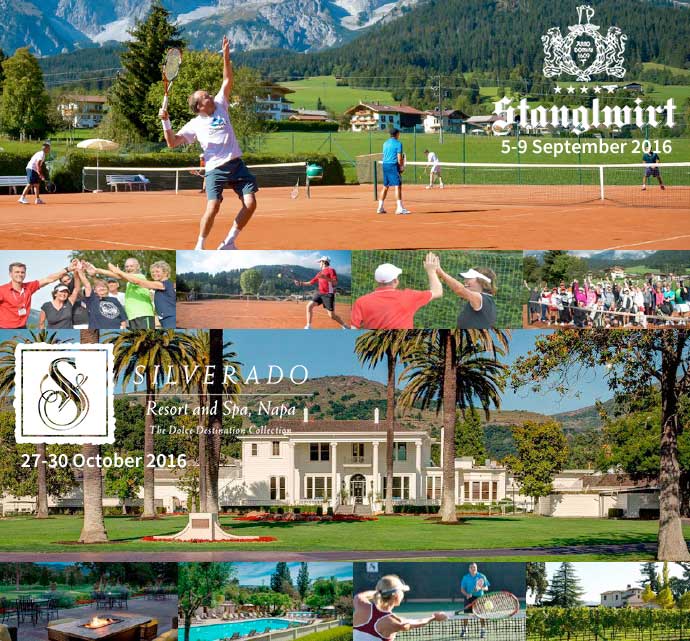2 new PBI World Camps set for '16
<a href="/stanglwirt/">Bio- und Wellnesshotel Stanglwirt</a> Sep 5-9
<a href="/SilveradoResort/">Silverado Resort</a> Oct 27-30
#TennisCamp ow.ly/SUZC300lCOG