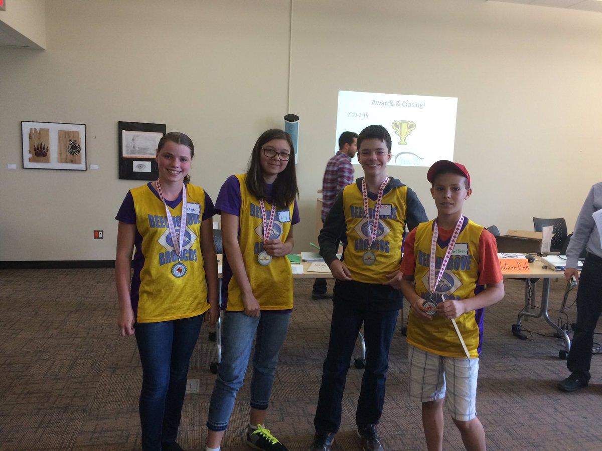 durocher_a's tweet photo. 2nd place! Way to go Beechgrove! #MathOlympics #tldsblearns #muskokabeechgrove https://t.co/KcFkJ6yGGp