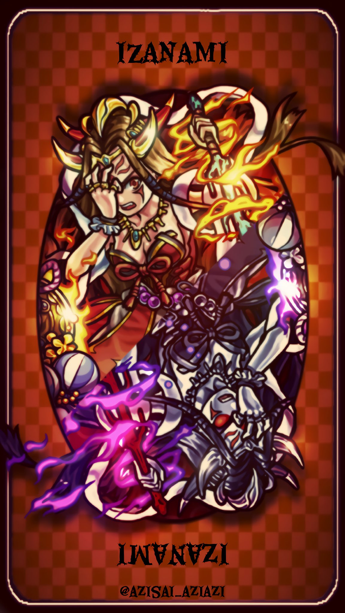 紫陽花 イザナミ イザナミ零 壁紙 モンストのイザナミとイザナミ零をお洒落なトランプ風加工の待受画像 ノーマルメイン 零メイン この加工好みな方rtお願いします 紫陽花加工 Monsterstrike Rt有難い T Co Mamhyn4oih Twitter