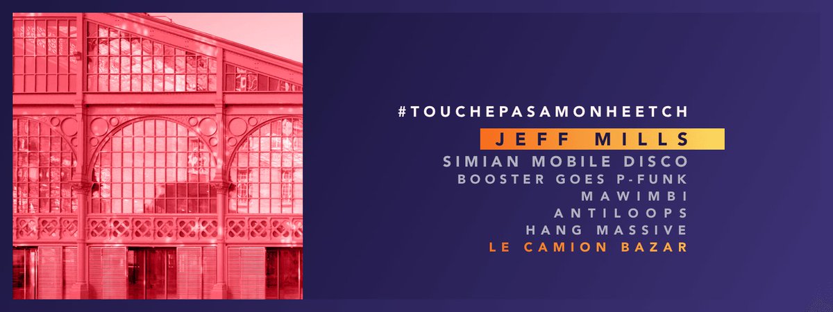 La soirée #TouchePasAMonHeetch est sold-out, retweete ce post pour tenter de gagner tes places ! #jeffmills #heetch