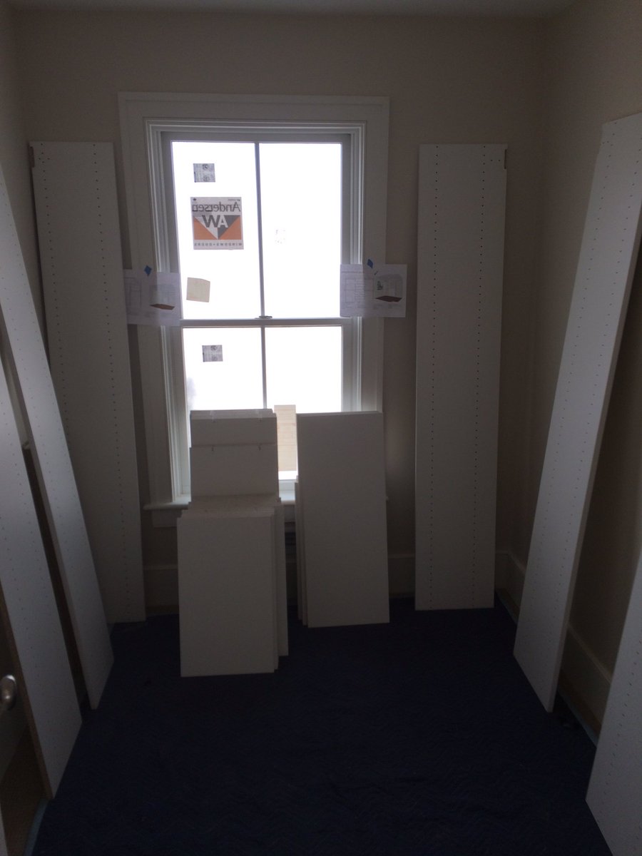 CalClosetsTrade's tweet photo. Arrive->Unload ->Install 
All in under 2 hours
THAT's #efficiency when dealing with the obstacle of hectic worksites https://t.co/prgEkjID0h