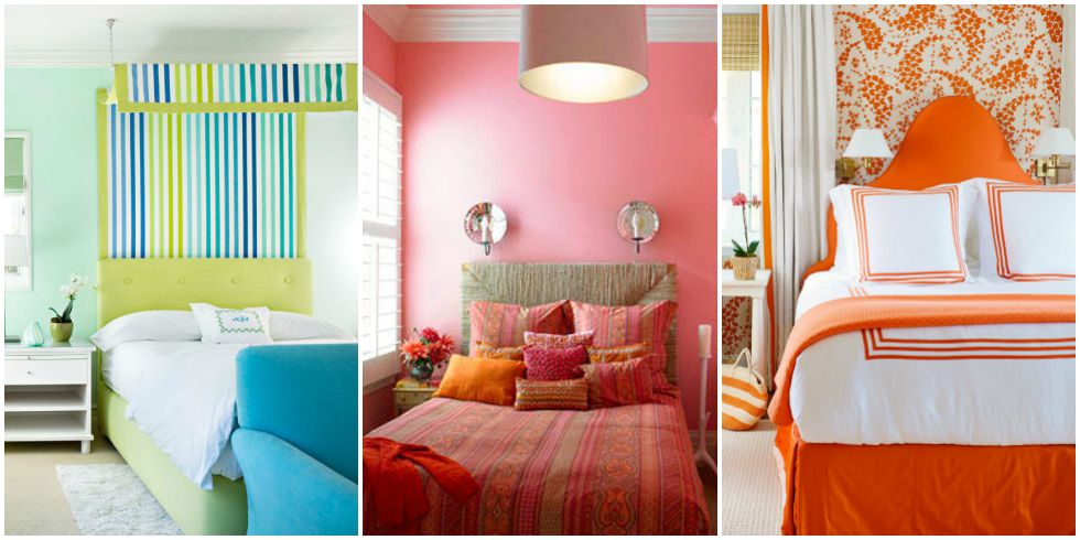 The best #bedroom colours... Because life is too short to wake up to beige! housebeautiful.com/room-decoratin… #interiors