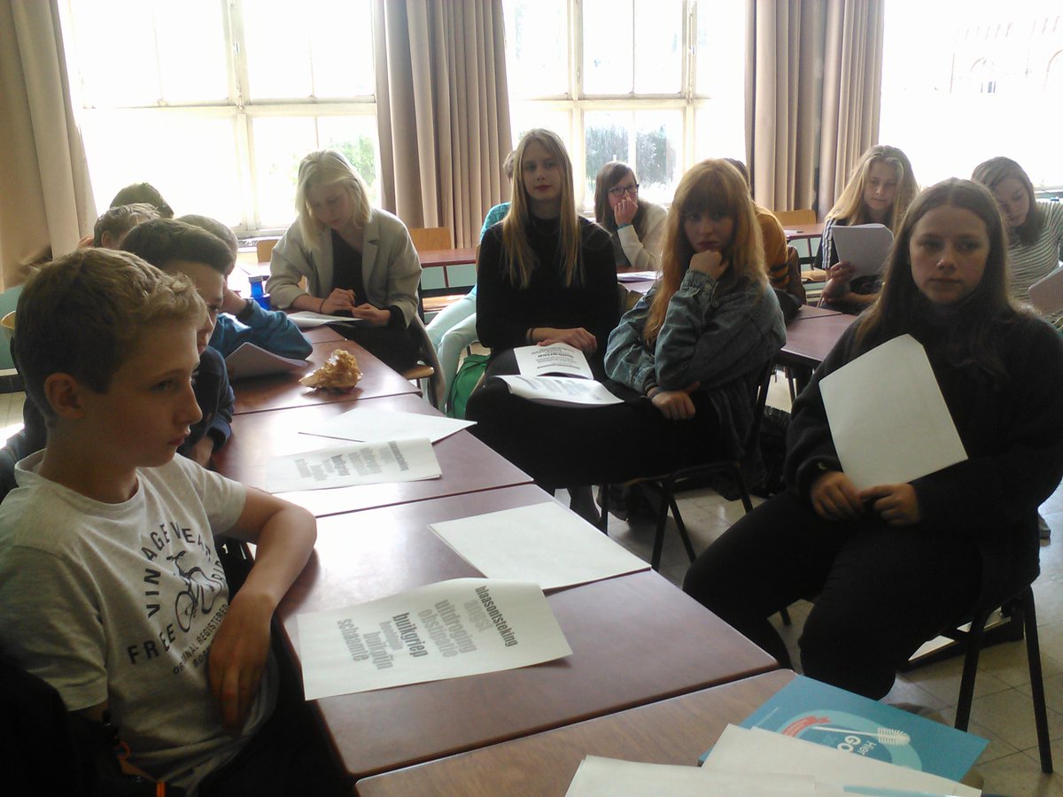 BAPitzemburg's tweet image. #HierZitJeGoed #leerlingenraad @BAPitzemburg @GO_onderwijs #Mechelen. Samen gaan we voor properder en beter sanitair