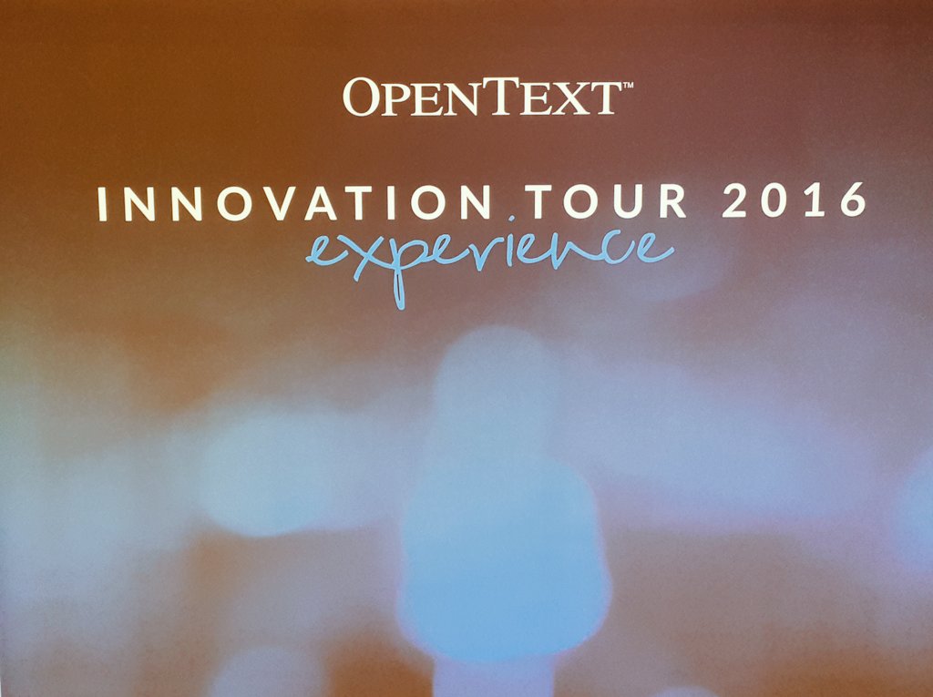 Lidia2's tweet image. Great day!! #OTInnovate #datacentrix