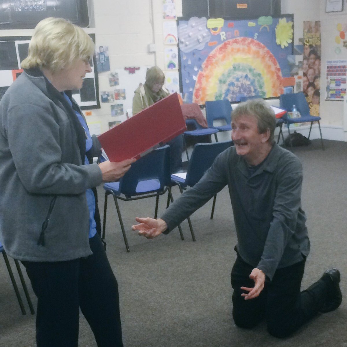 KPlayersDerby's tweet photo. 3 weeks until Opening Night... Don't make poor Mal beg you to buy tickets - get them NOW! 🎭
https://t.co/eLAdwMlFW8 https://t.co/Vacq07NZ6r