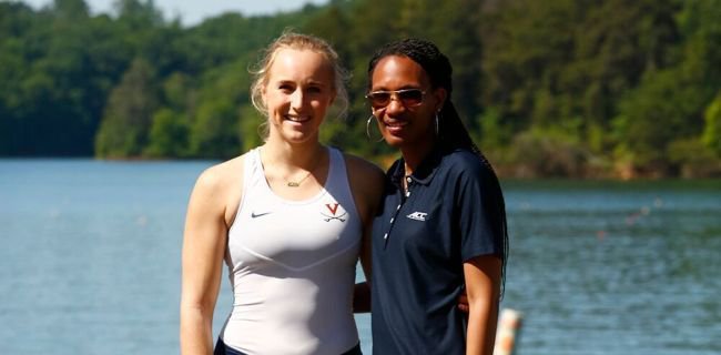 Jeff White (@jeffwhiteuva) on Twitter photo For <a href="/UVARowing/">Virginia Rowing</a>'s Heidi Long, the transition from England to the USA has gone smoothly: wahoowa.net/1RaG7wS For <a href="/UVARowing/">Virginia Rowing</a>'s Heidi Long, the transition from England to the USA has gone smoothly: wahoowa.net/1RaG7wS