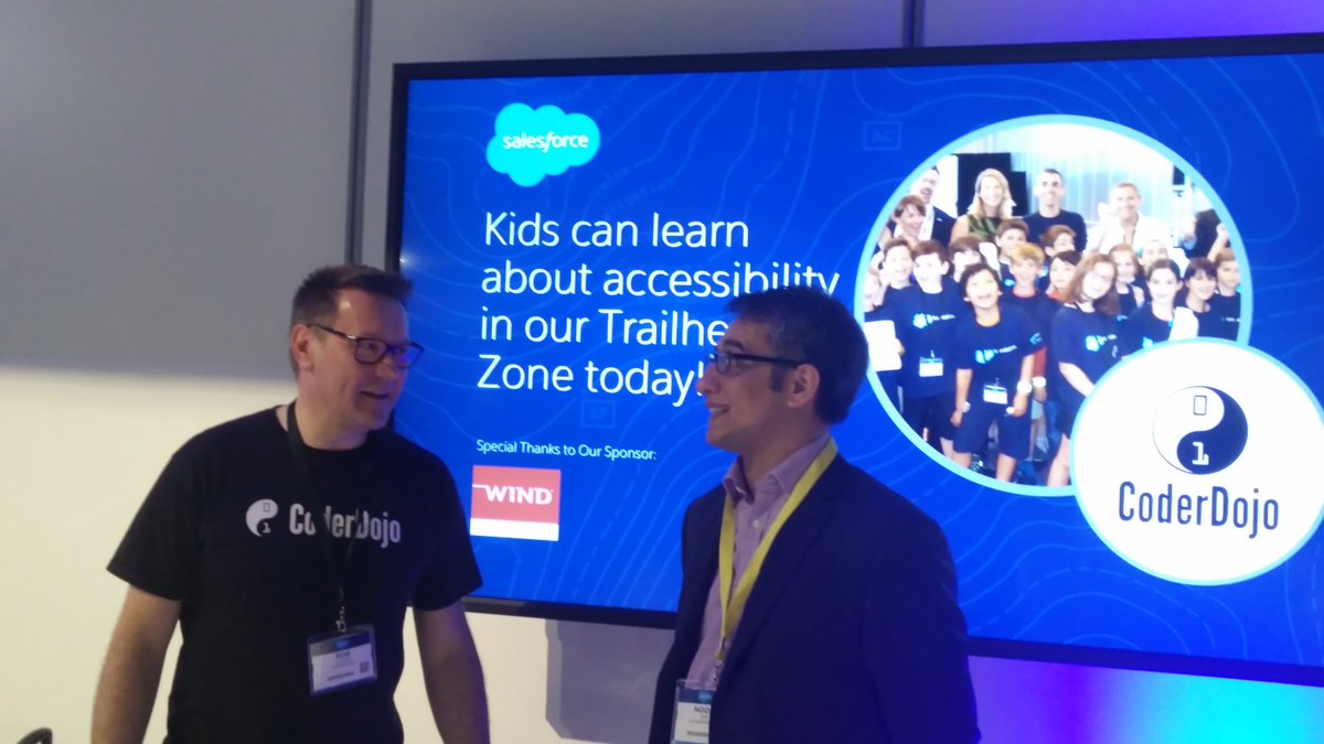 NoorDinTech's tweet image. Awesome @CoderDojo 
#code #Coding for with @RNIBbusiness 
@SalesforceOrg 
#SalesforceTour #London
