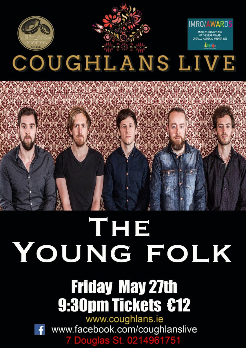 CoughlansLive's tweet photo. This Friday @TheYoungFolk #firstsignofmorning album launch
Tix from https://t.co/o5Gr17za0m
@MusicZoneDC https://t.co/h2r6kHkcio