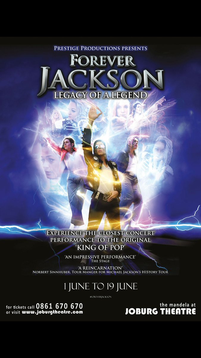 BluBirdEnt's tweet photo. @joburgtheatre and @CoLabNetwork are absolute legends for bringing this show to #onlyinjoburg #foreverjackson https://t.co/6qrUrwgjuW