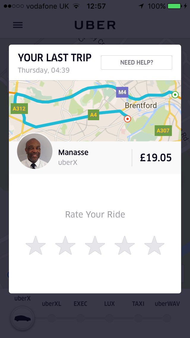 Rob_WOW's tweet photo. When your uber decides to take a 'slight' detour on the way home 👍 https://t.co/1MRtjVsR2b