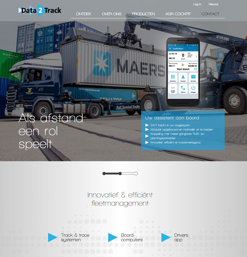 Data2Track's tweet image. Check de nieuwe website van Data2Track! 
data2track.nl