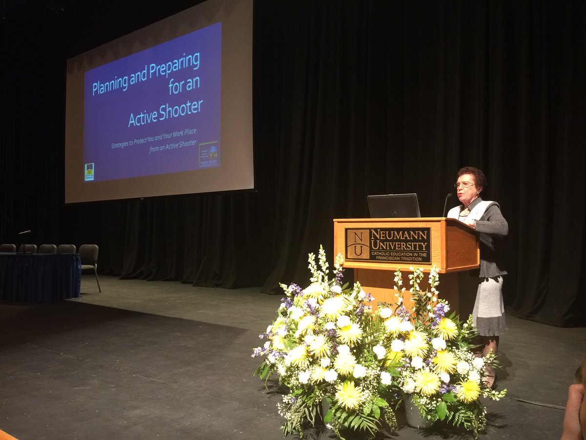 Welcome and greetings from Dr. Mirenda and <a href="/dlmcnichol/">Danielle M</a> #workplacesafety #neumannsafety