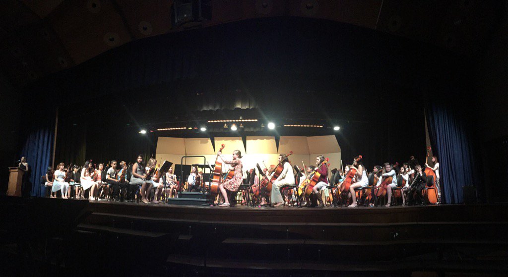 The spectacular 6th grade orchestra