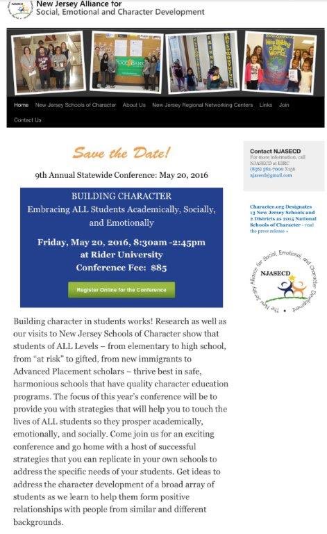 Building Character Conference, Tomorrow!